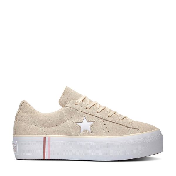 zapatillas converse beige mujer