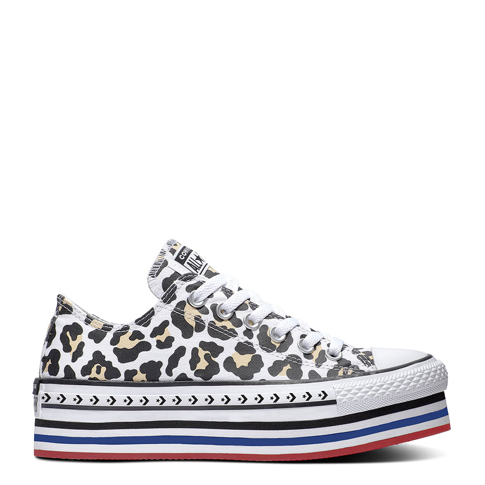 zapatillas con plataforma mujer converse