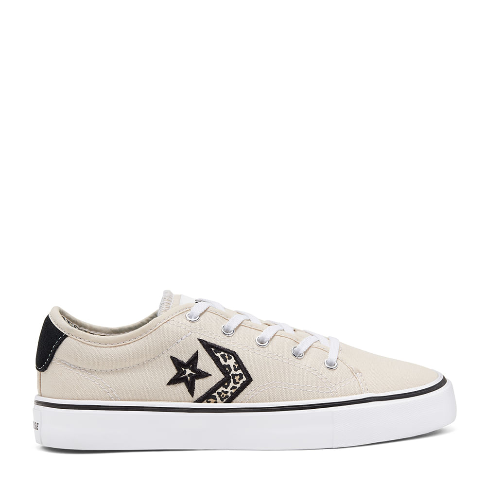 converse crema mujer