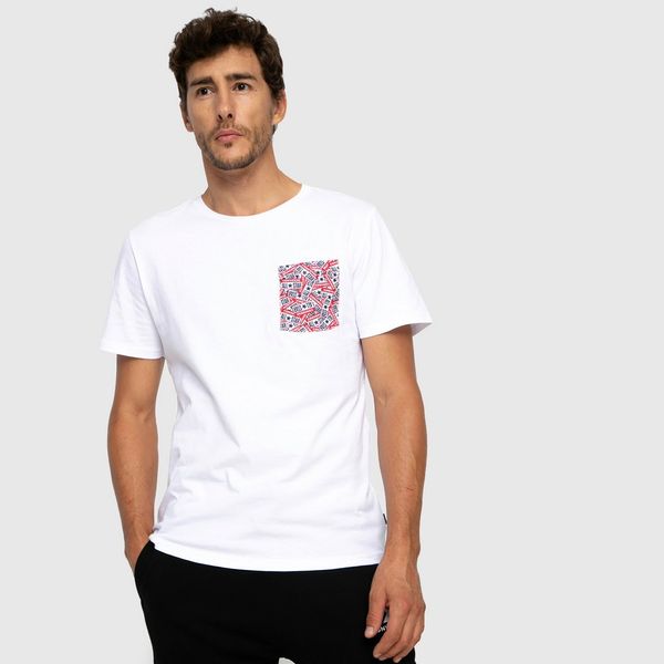 Polera All Star Pocket Converse Hombre Blanco CNVSP20MTEE3-102 - Coliseum  Store