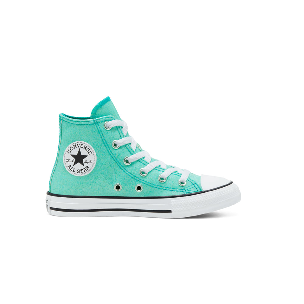 Zapatilla Chuck Taylor All Star Converse Ninos 4 5 Anos Cana Alta Celeste 666894 Coliseum Store
