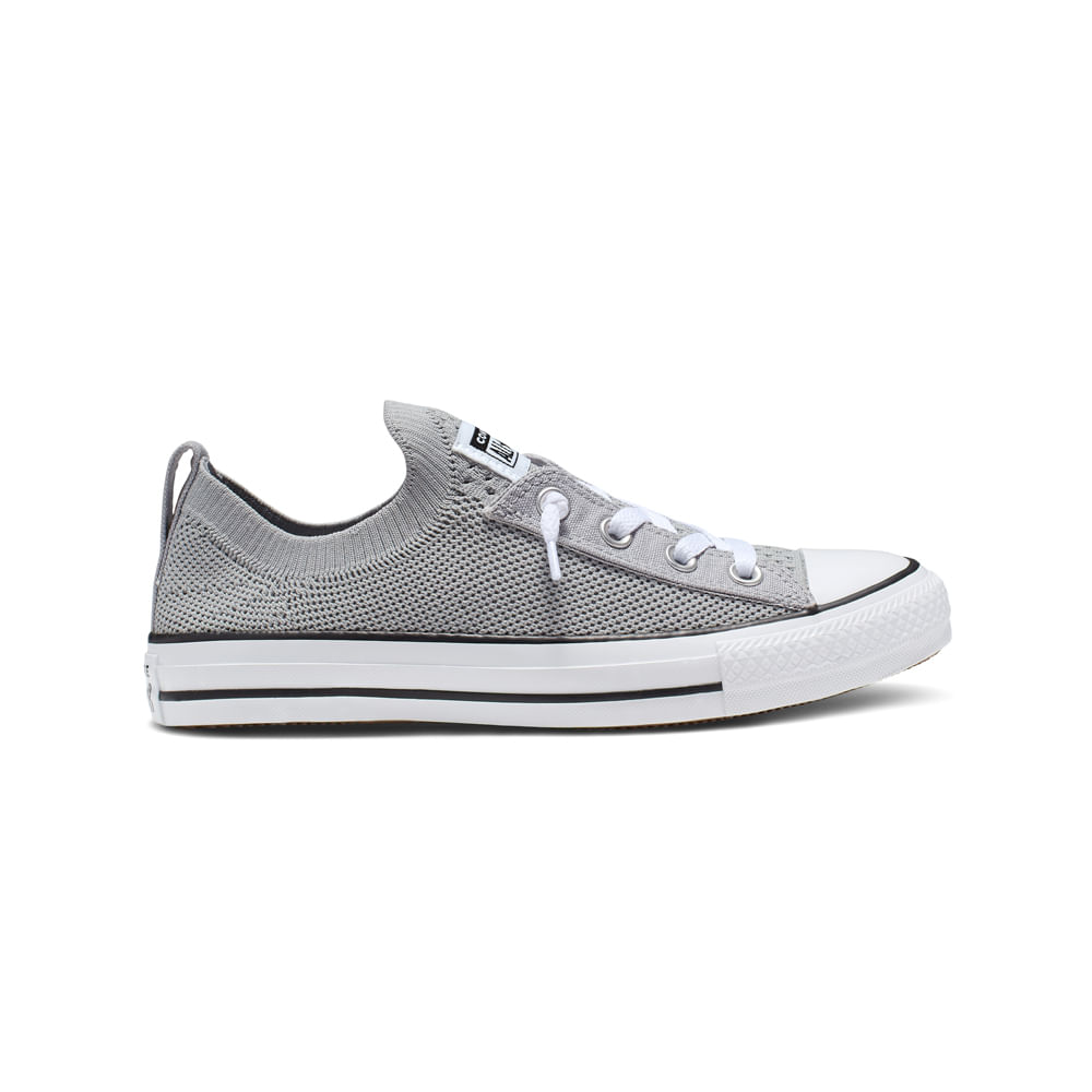 converse mujer gris