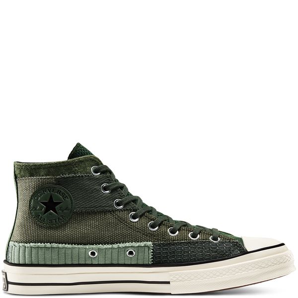 converse altas verdes