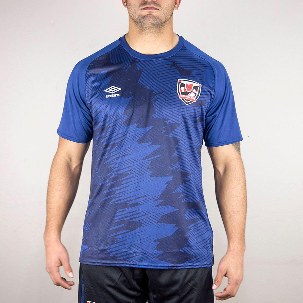 Polera Selknam Entrenamiento Umbro Hombre Rugby Azul 96289U-ERA - Coliseum  Store