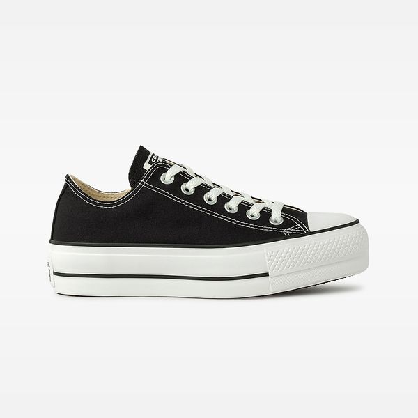 Converse negras plataforma chile best sale