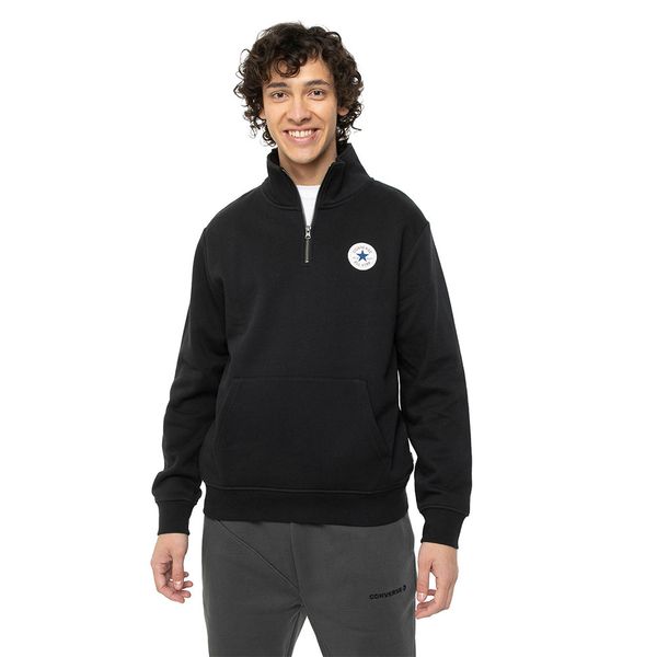 Poleron-Basic-Half-Zip-Hombre-Converse-|-Coliseum-Chile